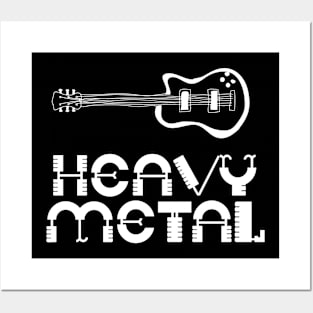 Heavy Metal Guitar Posters and Art